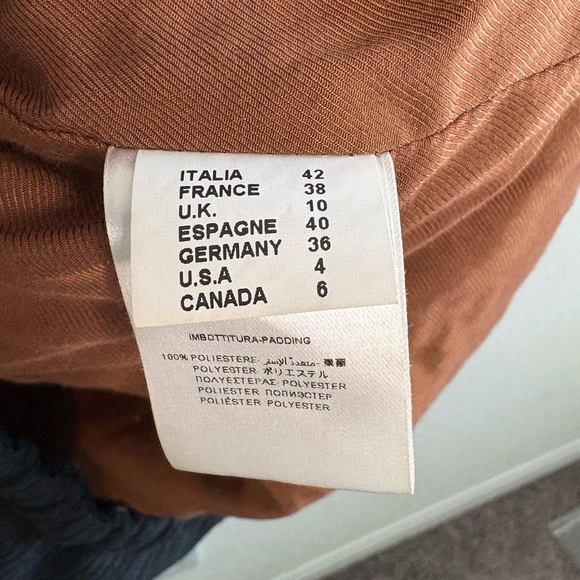 Alysi Women’s Black Coat US Size 4 - Picture 6 of 7